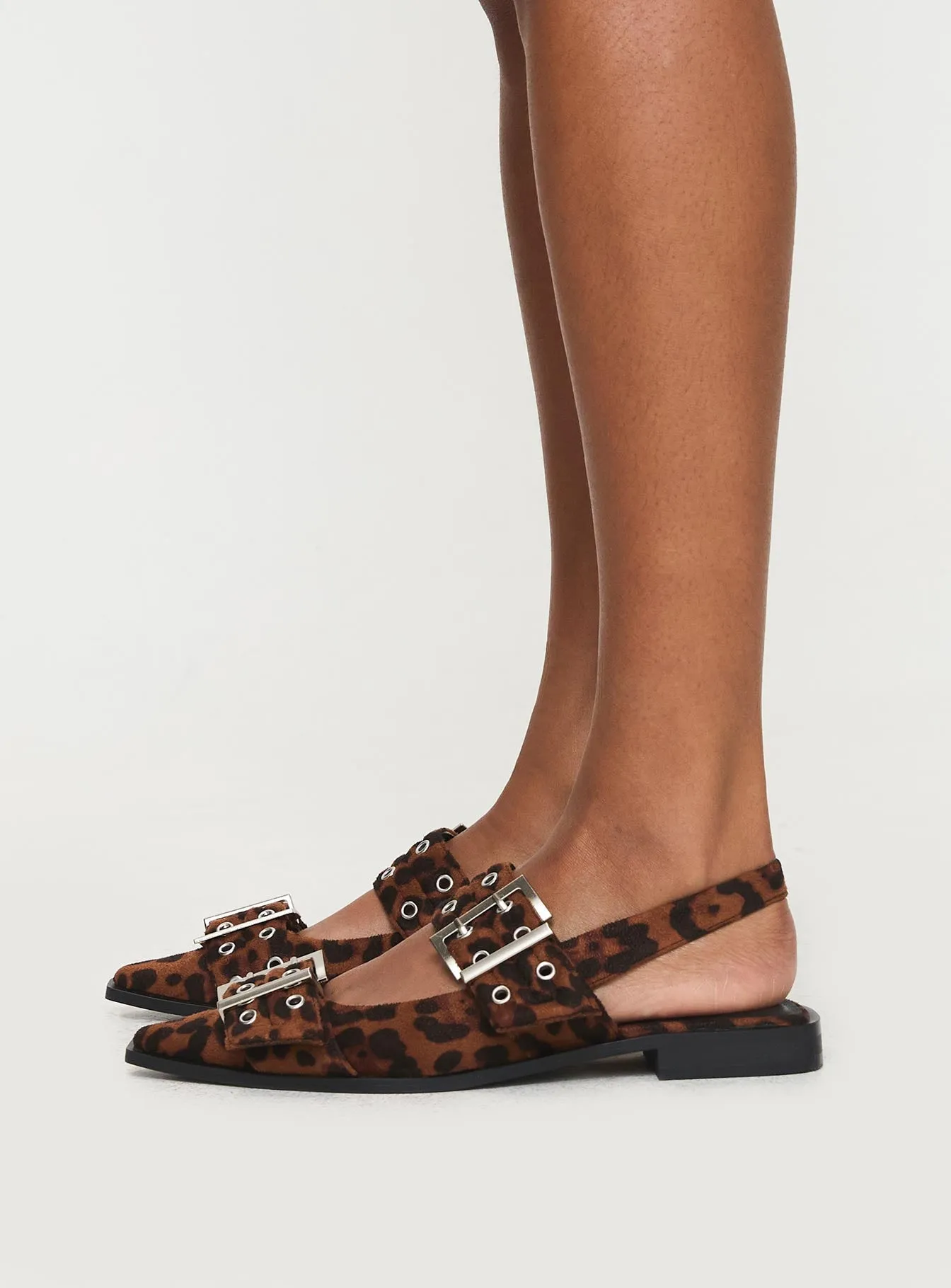 Therapy Matilda Flats Leopard sold by Princess Polly product image thumbnail 3