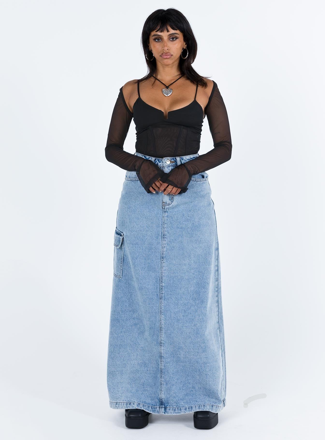 Archo Mesh Bodysuit Black sold by Princess Polly product image thumbnail 3