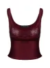 Delilah Top Burgundy sold by Princess Polly