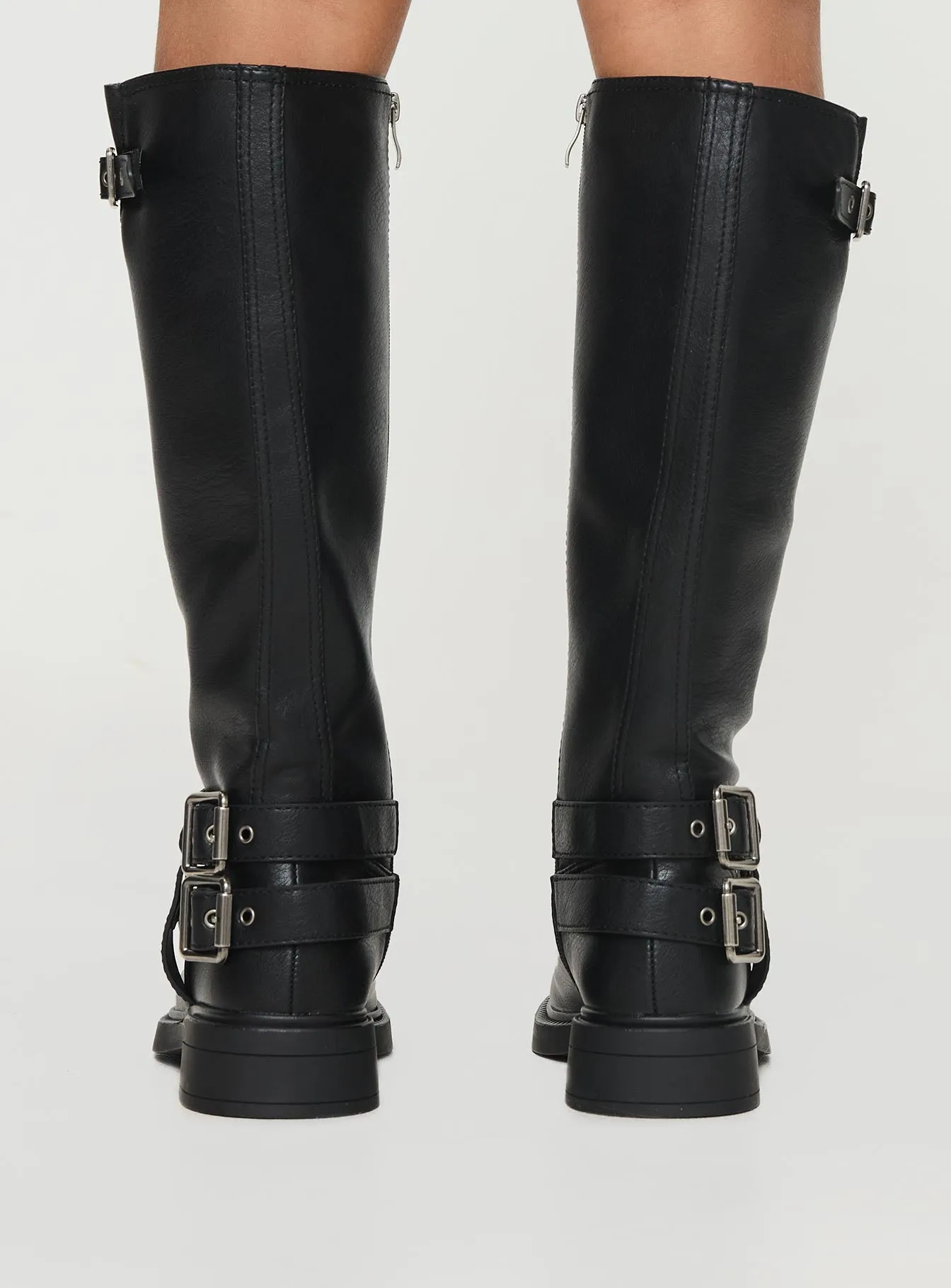 Billini Kaylen Riding Boots Black sold by Princess Polly product image thumbnail 4