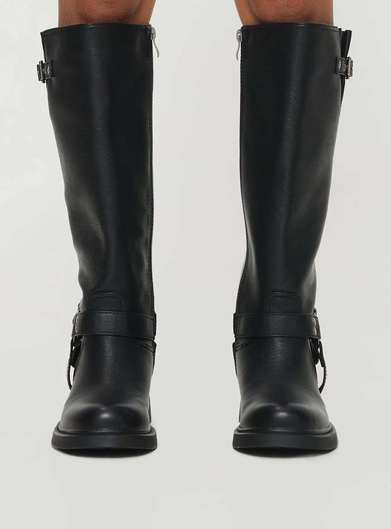 Billini Kaylen Riding Boots Black sold by Princess Polly product image thumbnail 2