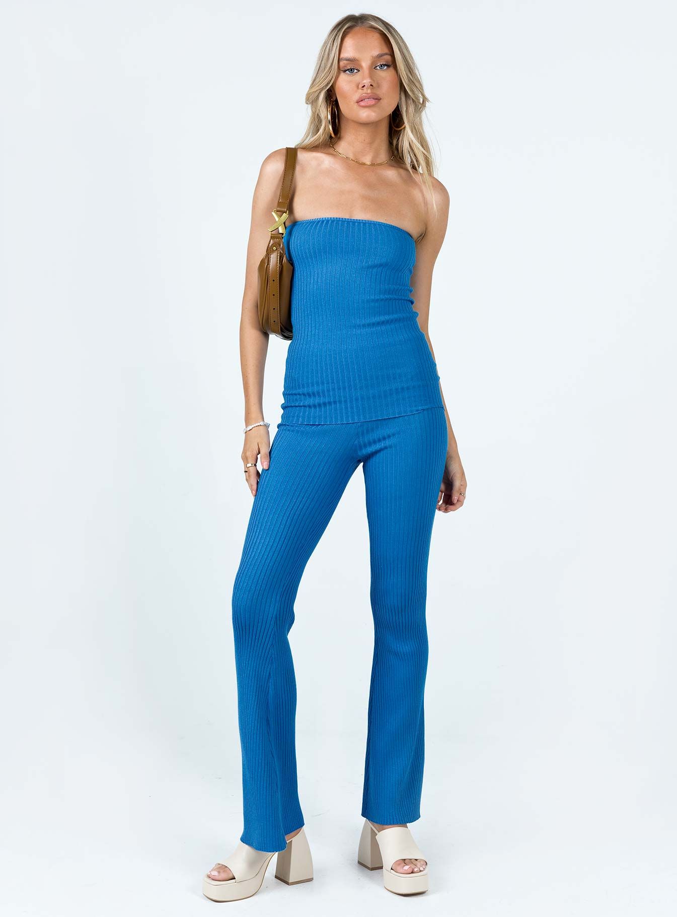 Davia Knit Set Blue sold by Princess Polly product image thumbnail 3