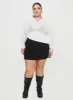 Pratt Long Sleeve Top White Curve sold by Princess Polly
