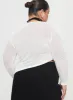 Pratt Long Sleeve Top White Curve sold by Princess Polly