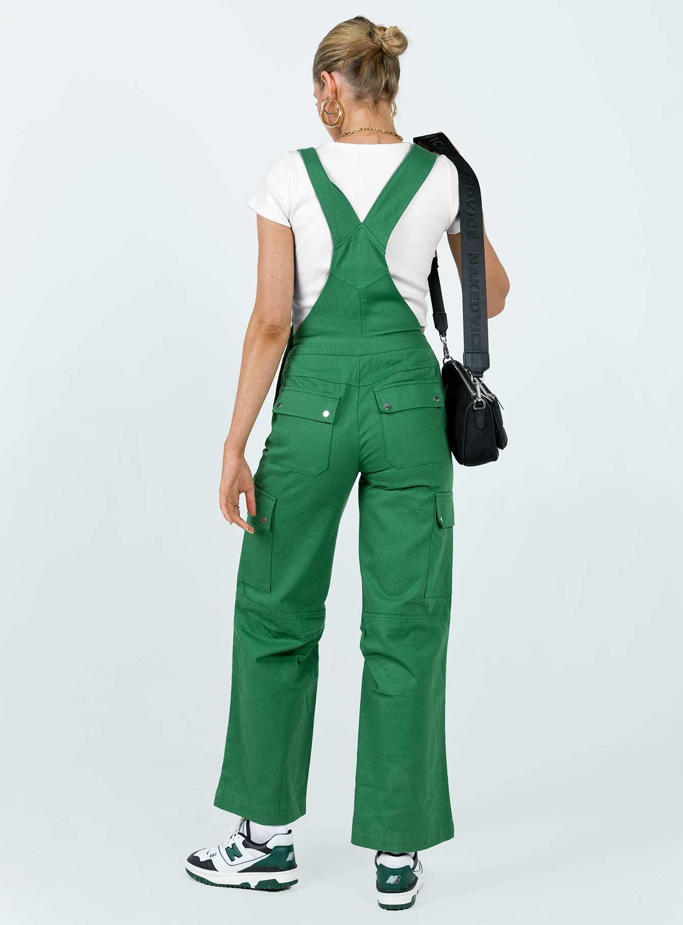 The Dreya Overalls Green sold by Princess Polly product image thumbnail 5