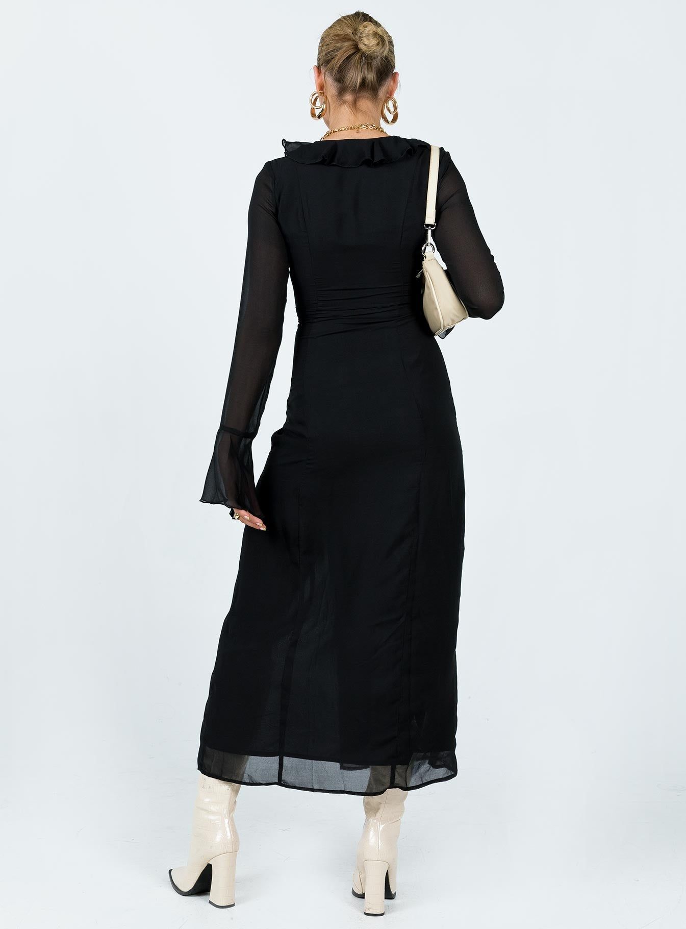 Rosalia Maxi Dress Black sold by Princess Polly product image thumbnail 5