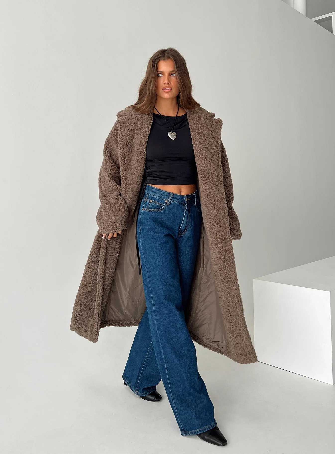 Sonoma Teddy Coat Brown sold by Princess Polly product image thumbnail 5