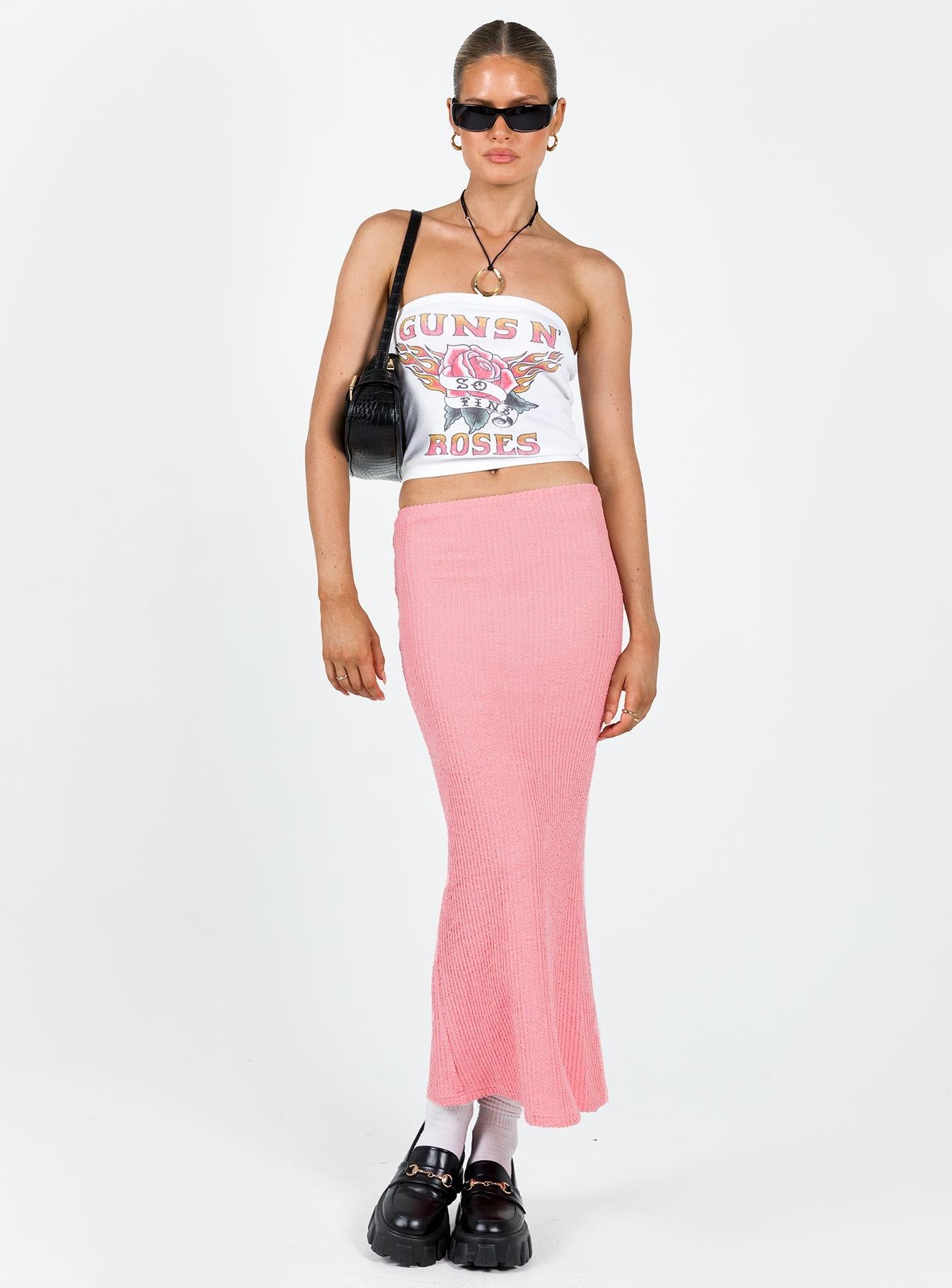 Jaynee Maxi Skirt Pink sold by Princess Polly product image thumbnail 2