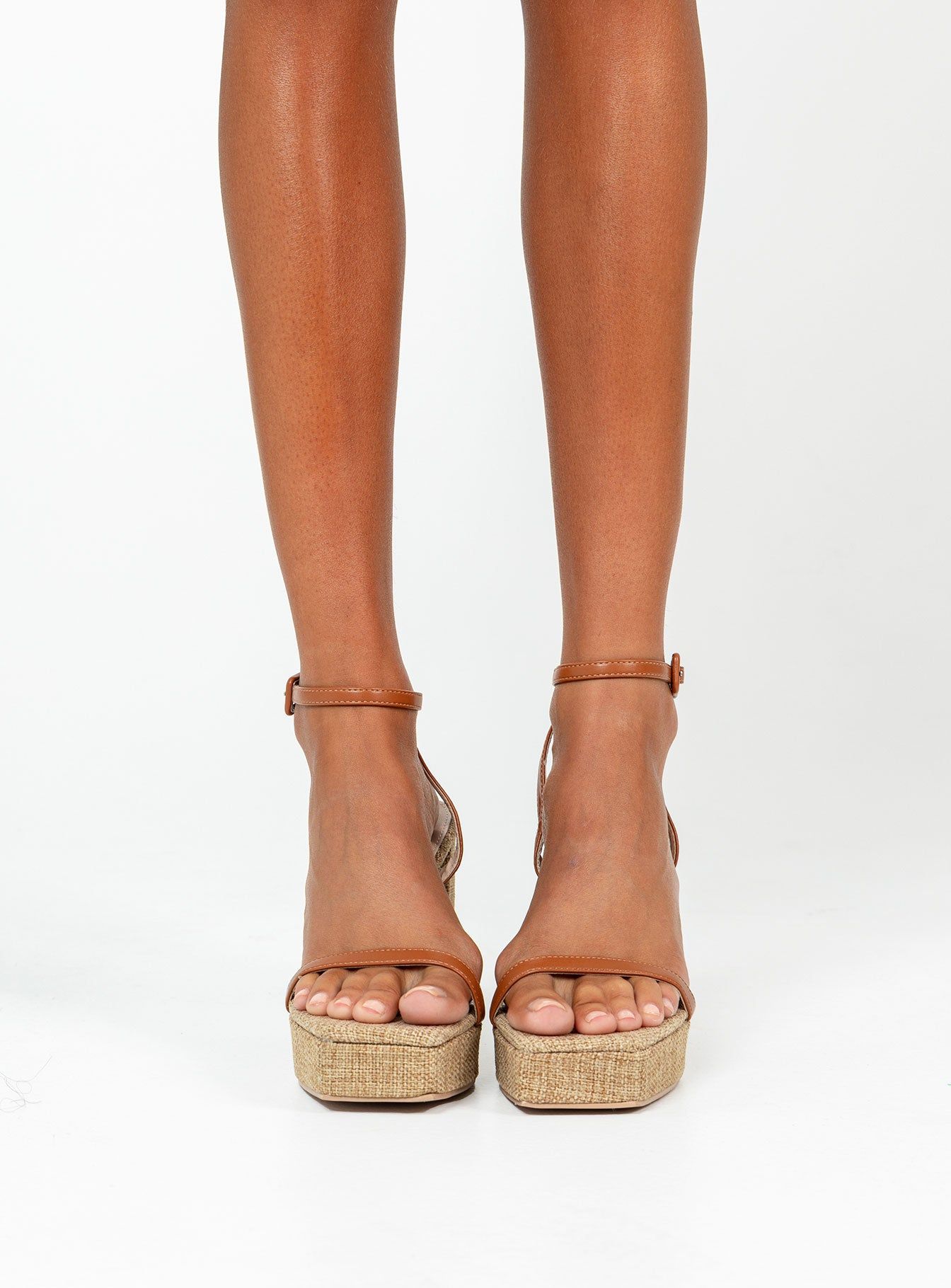 Oasis Heels Tan sold by Princess Polly product image thumbnail 2