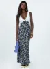 Nellie Maxi Dress Blue / Multi sold by Princess Polly