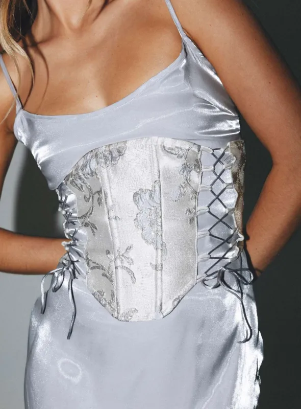 Loedna Under Bust Corset Multi sold by Princess Polly