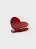 Love Heart Clip Red sold by Princess Polly
