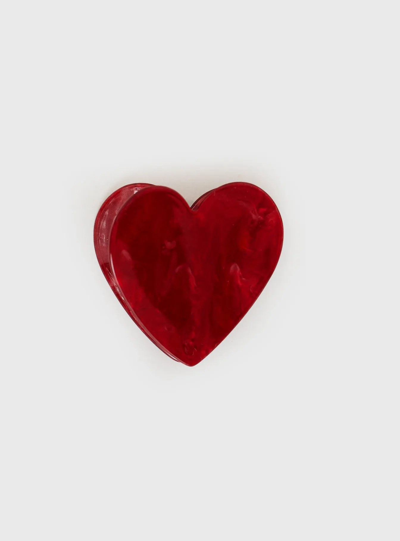 Love Heart Clip Red sold by Princess Polly product image thumbnail 4