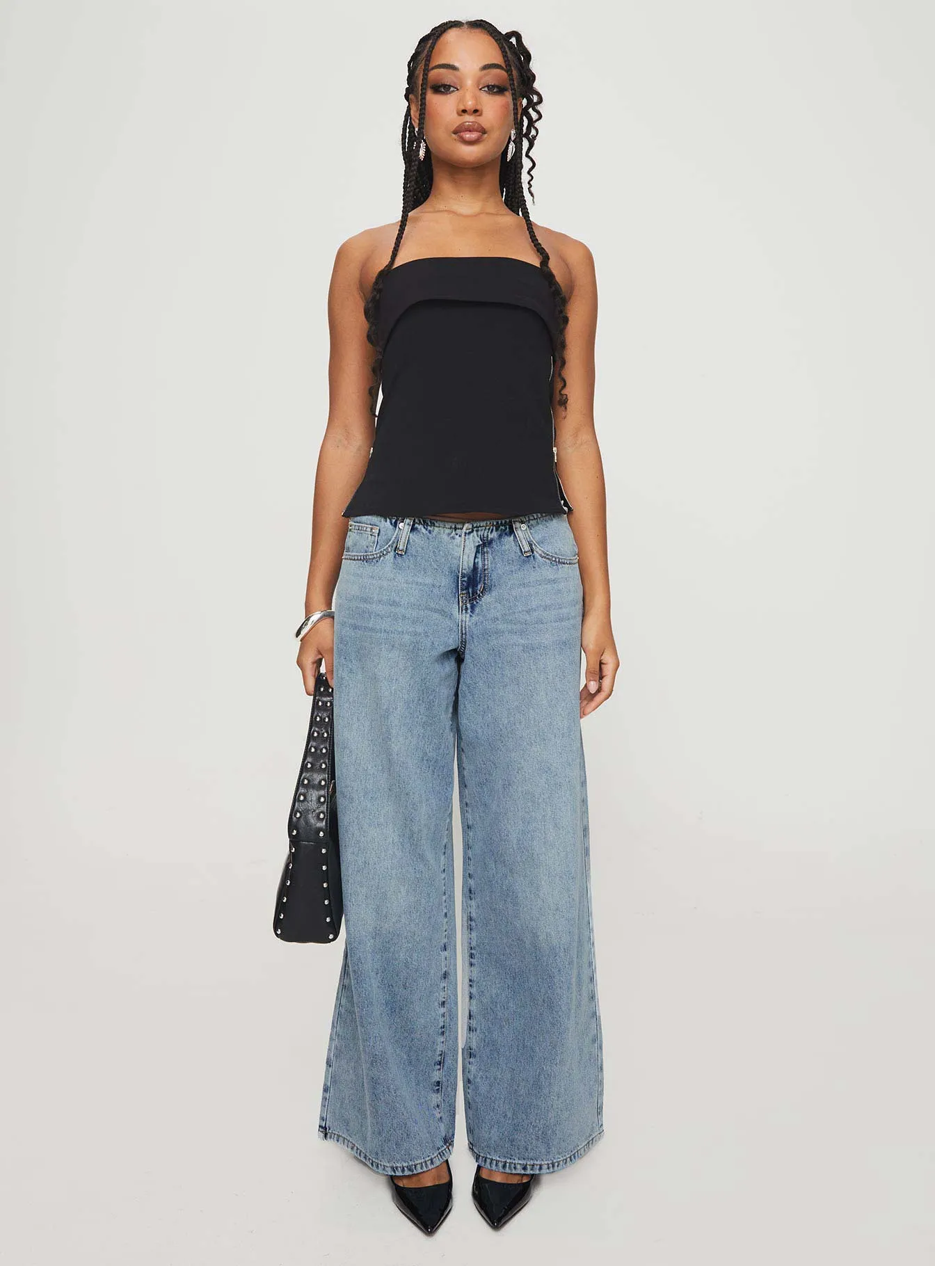 Matza Strapless Top Black sold by Princess Polly product image thumbnail 5