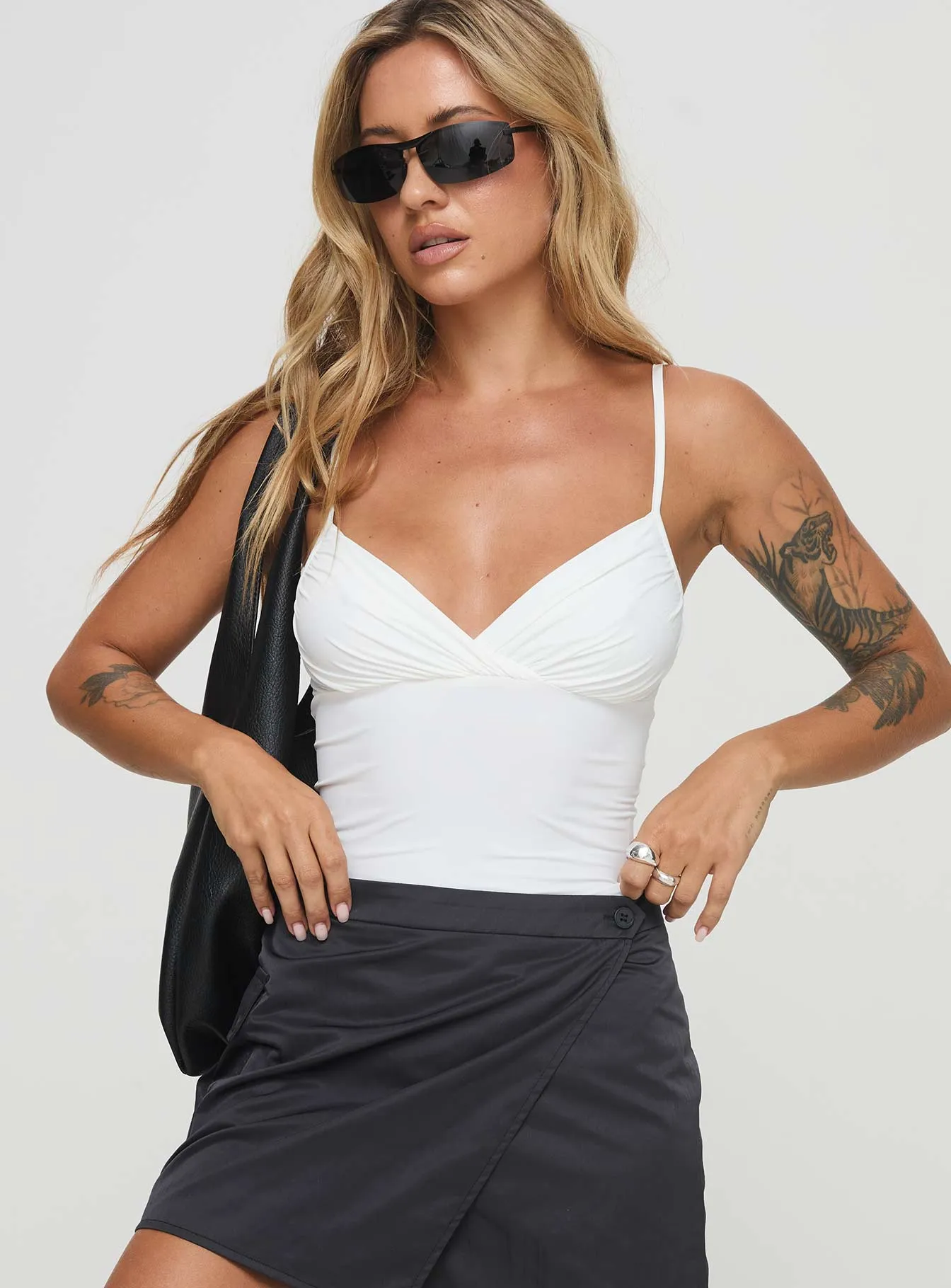 Sampson Top White sold by Princess Polly product image thumbnail 2