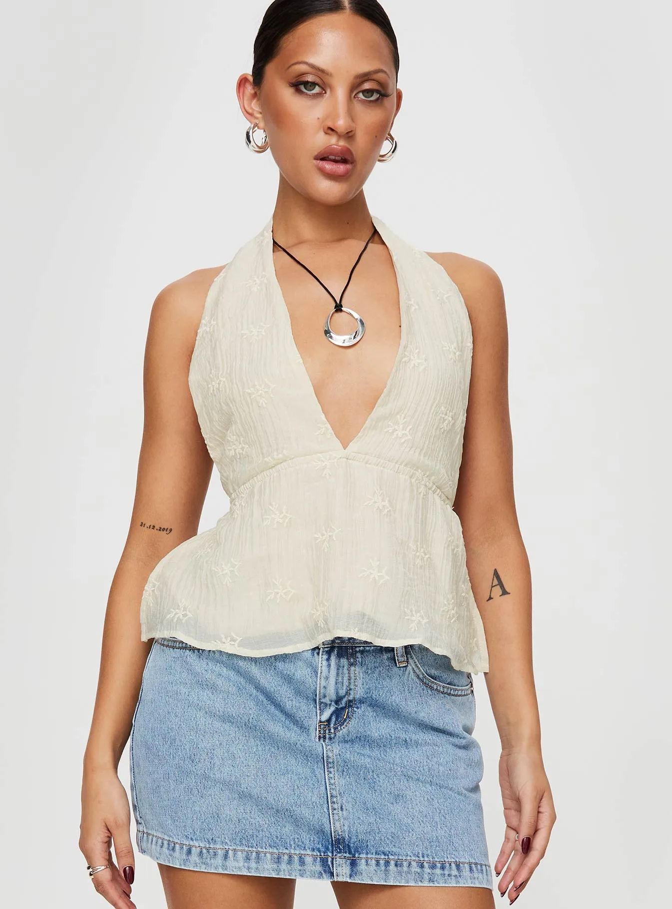 Sosna Top Beige sold by Princess Polly product image thumbnail 2