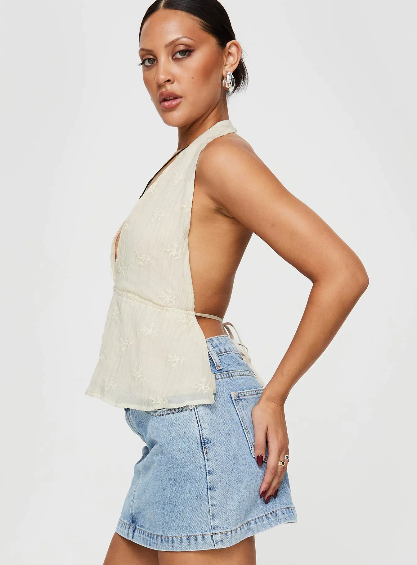 Sosna Top Beige sold by Princess Polly product image thumbnail 4