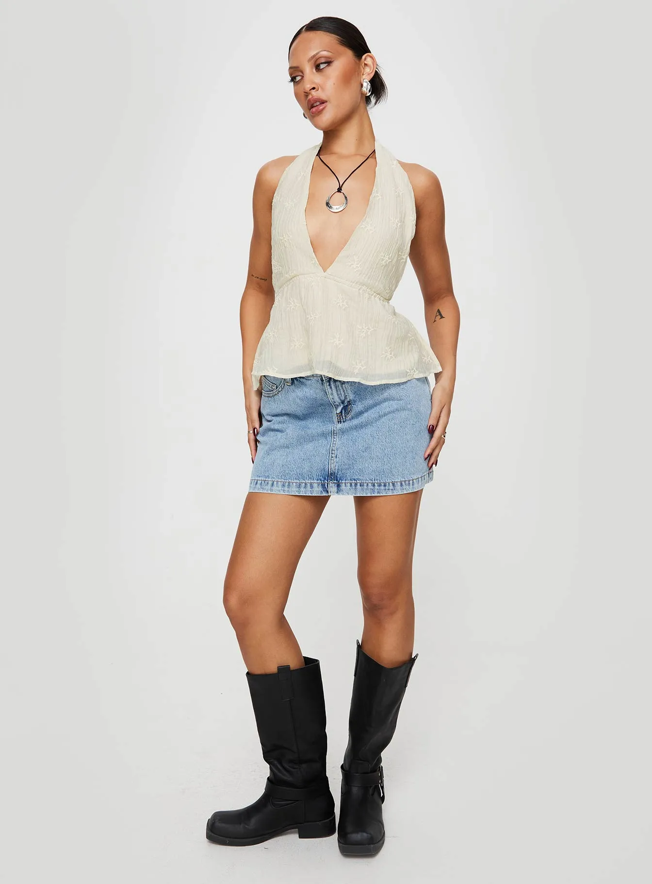 Sosna Top Beige sold by Princess Polly product image thumbnail 3