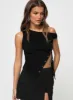 Karre Off The Shoulder Top Black sold by Princess Polly