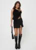 Karre Off The Shoulder Top Black sold by Princess Polly