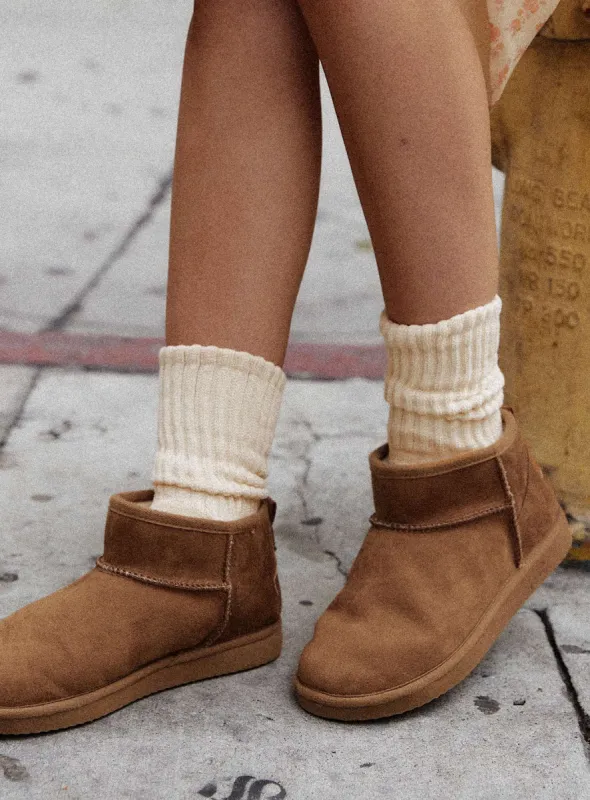 Carazon Socks Cream sold by Princess Polly