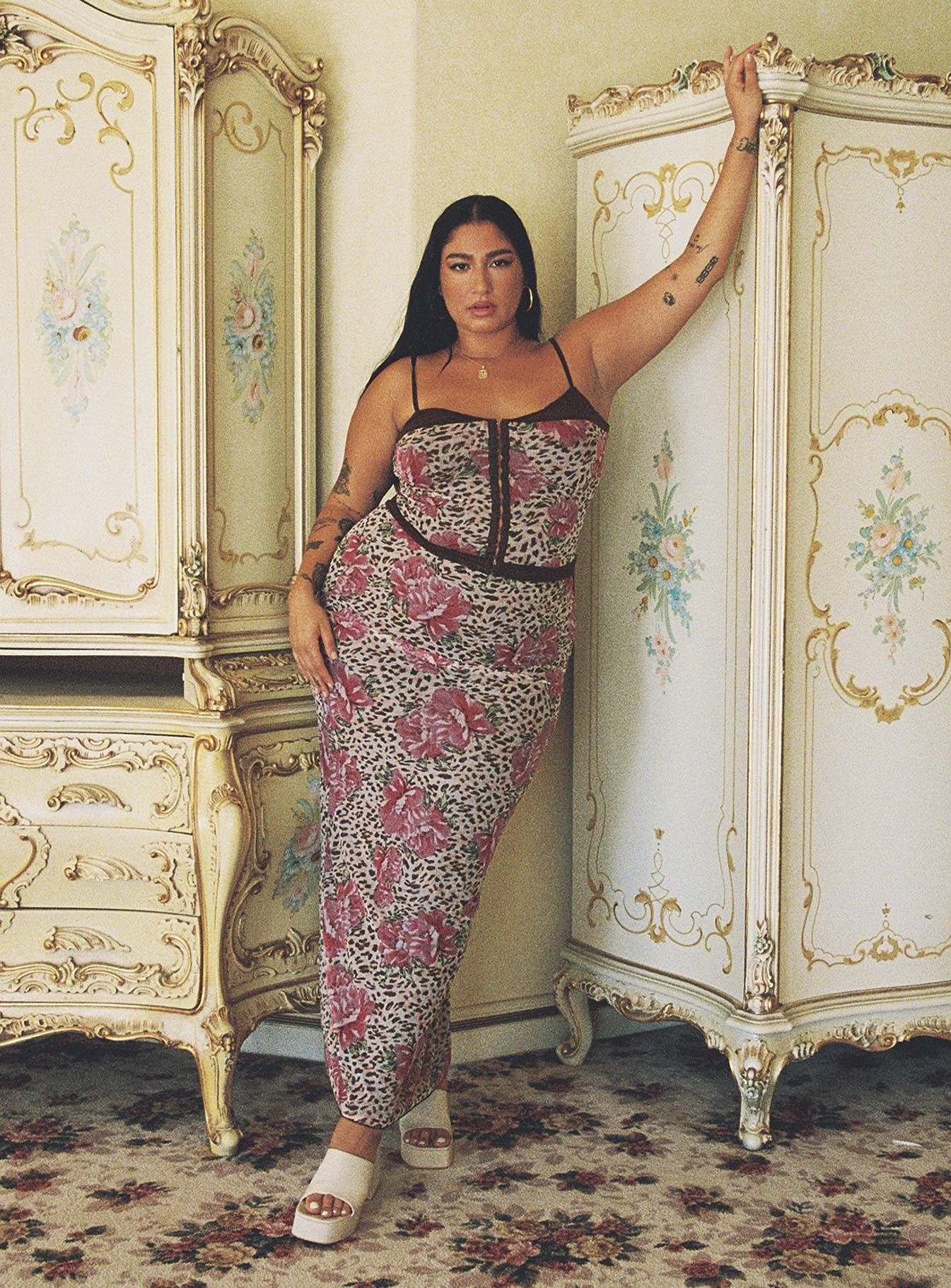 Colton Maxi Skirt Multi Curve sold by Princess Polly product image thumbnail 3