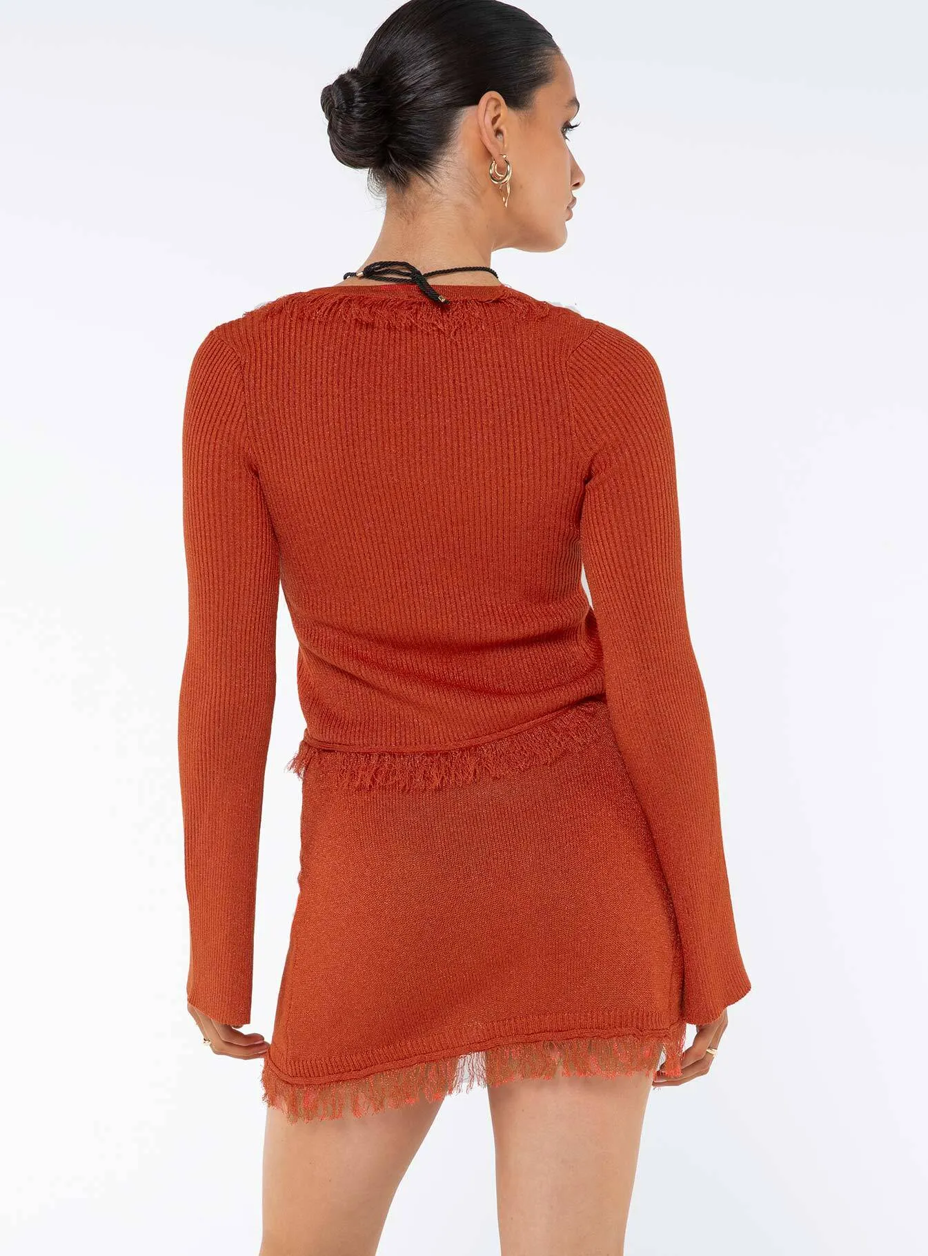 Banita Mini Skirt Red sold by Princess Polly product image thumbnail 5