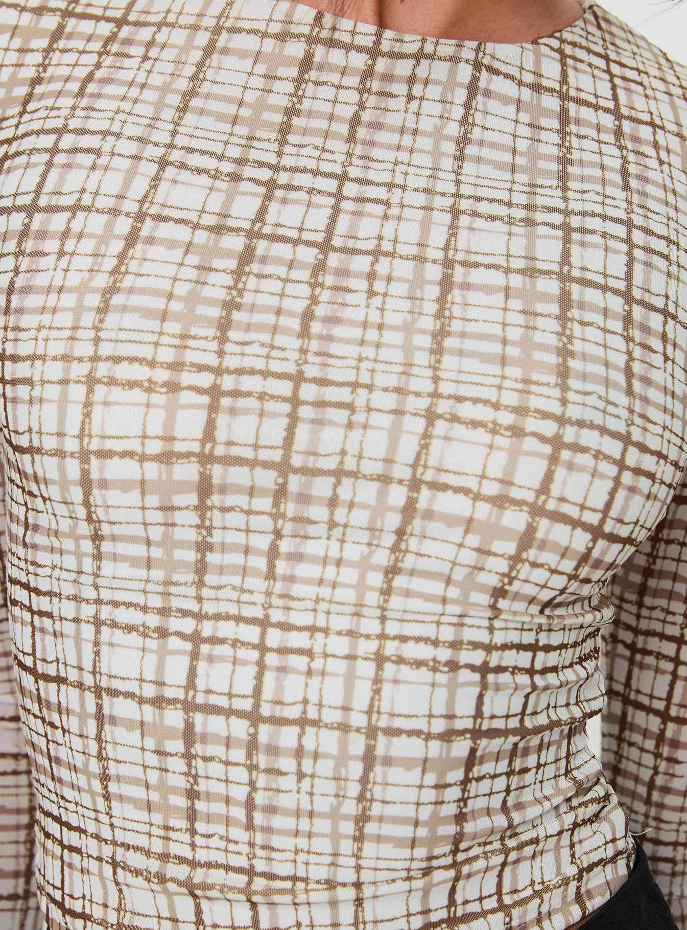 Blissie Long Sleeve Top Beige sold by Princess Polly product image thumbnail 5