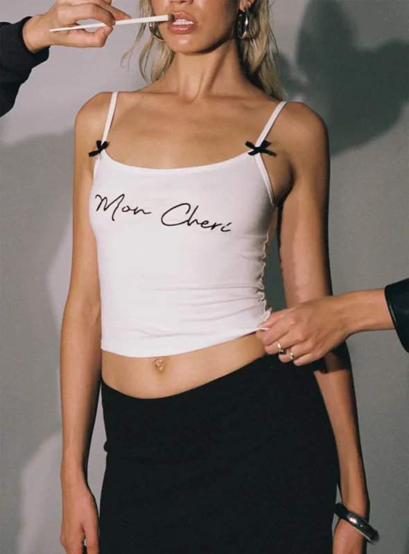 Isa Top White made by Princess Polly