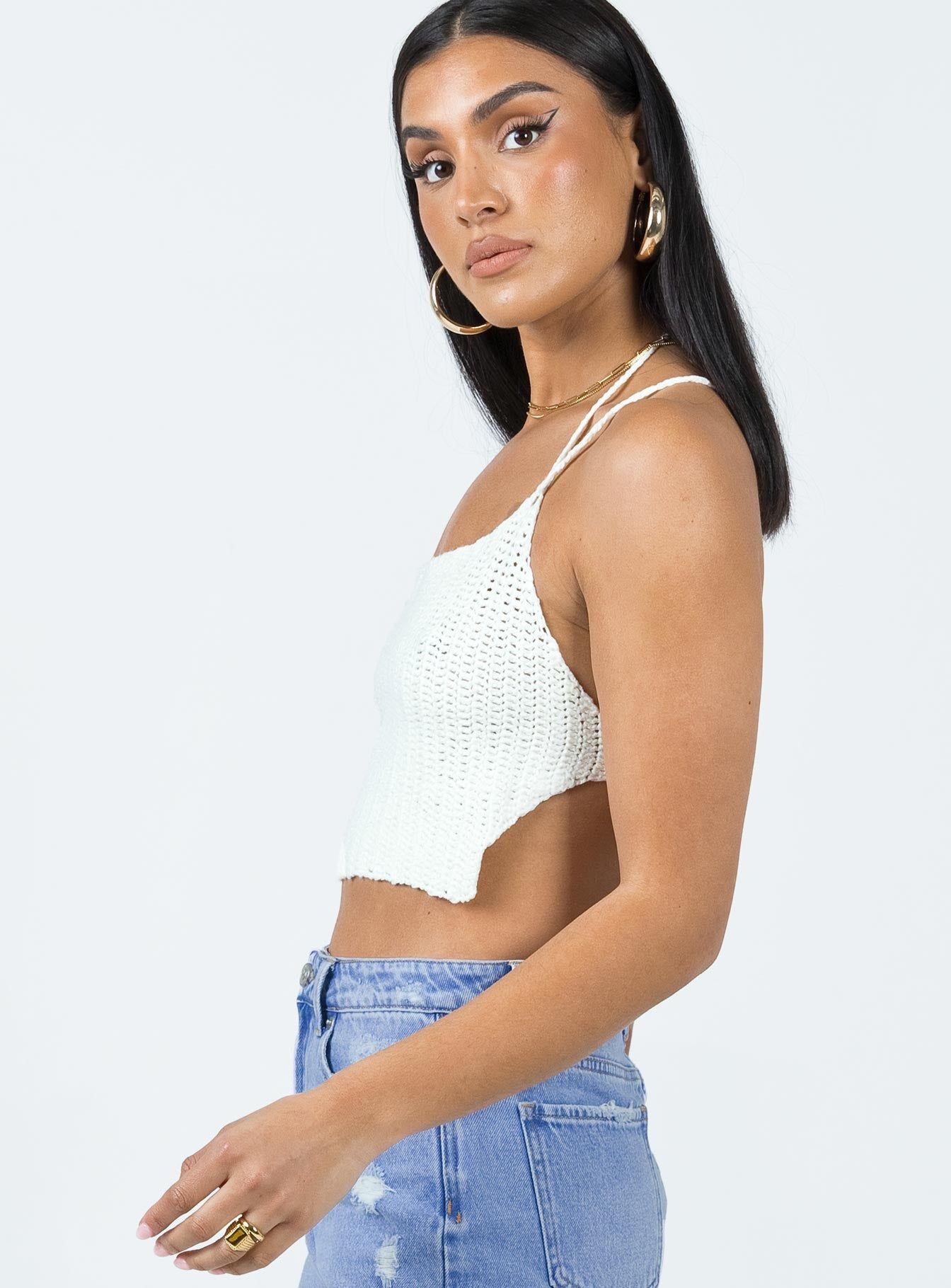 Remiah Top White sold by Princess Polly product image thumbnail 3