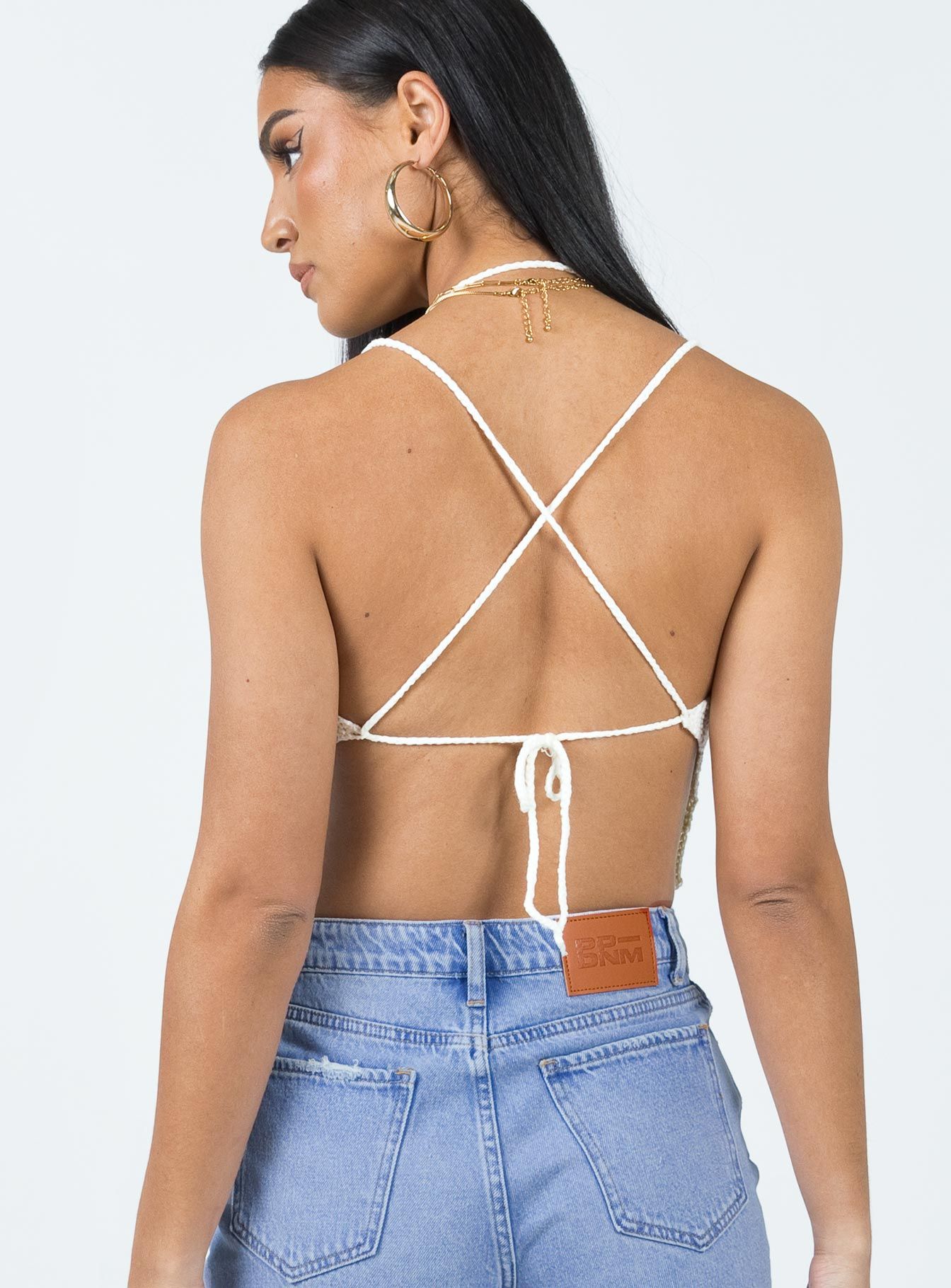 Remiah Top White sold by Princess Polly product image thumbnail 4