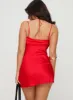 Allery Mini Dress Red Petite sold by Princess Polly