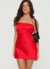 Allery Mini Dress Red Petite sold by Princess Polly