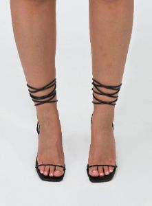 Billini Page Heels Black sold by Princess Polly