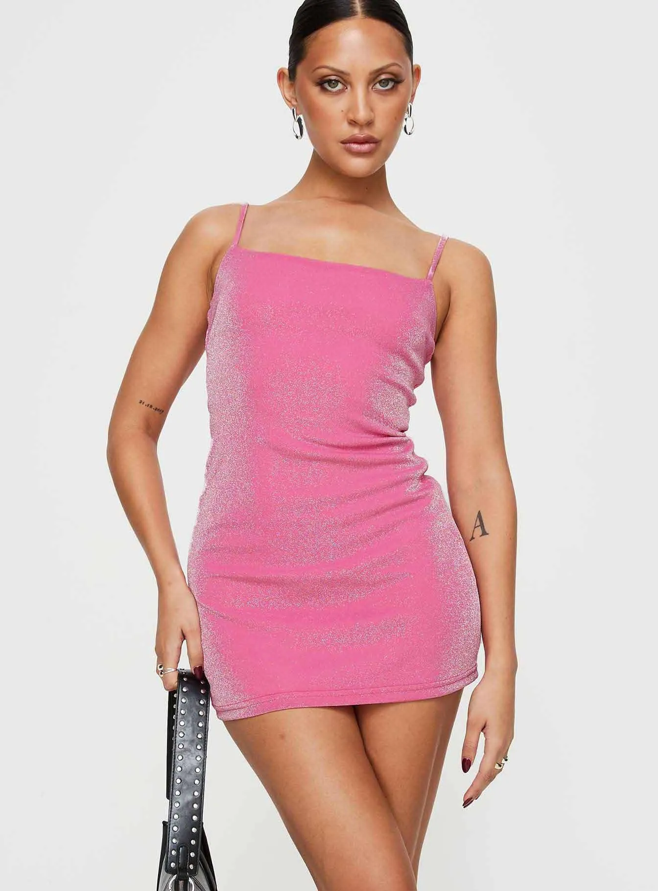 Ellinor Mini Dress Pink sold by Princess Polly product image thumbnail 2