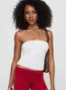 Seona Strapless Top White sold by Princess Polly