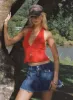 Pleasing Top Red sold by Princess Polly