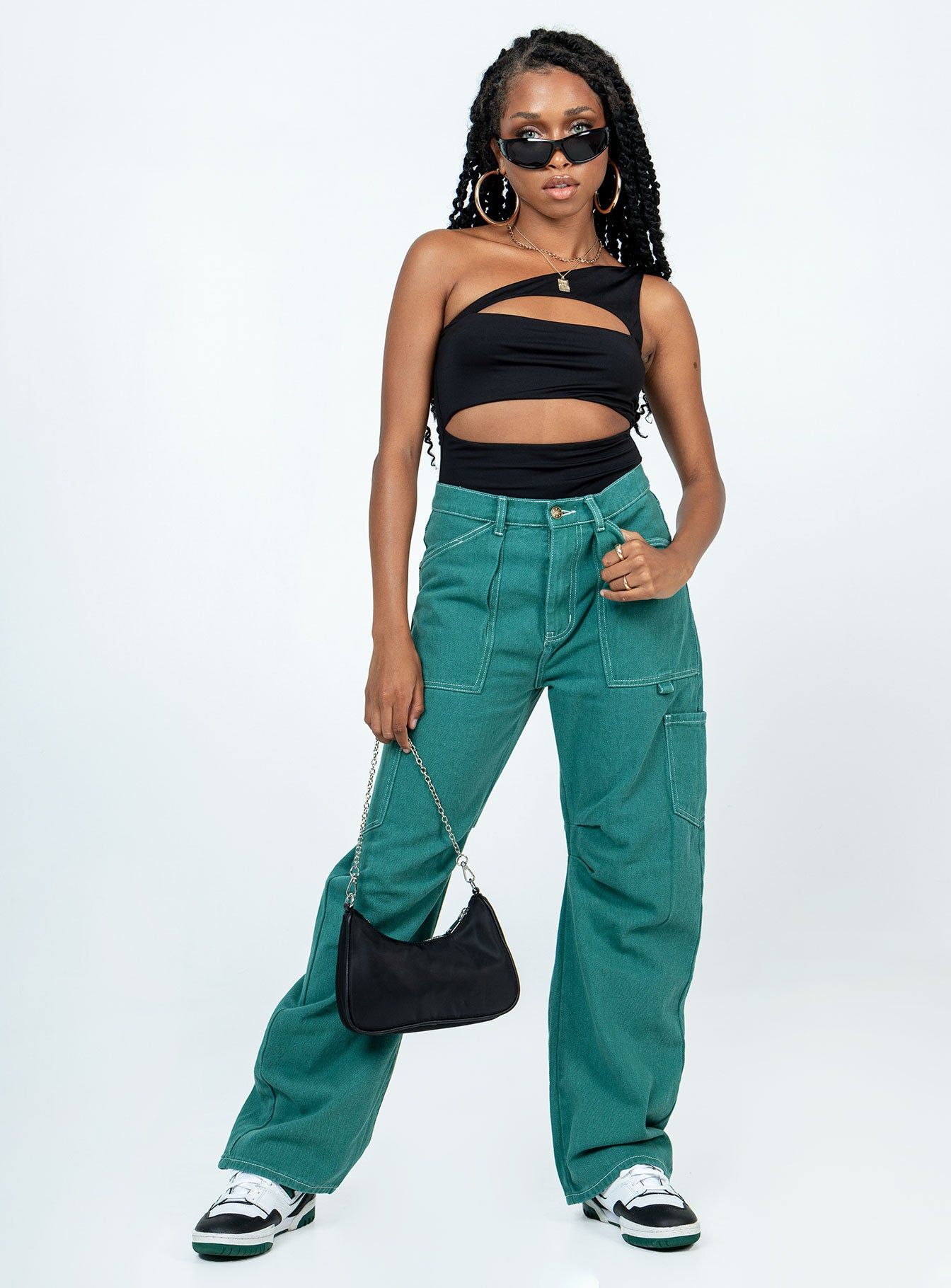 Kama Bodysuit Black sold by Princess Polly product image thumbnail 3