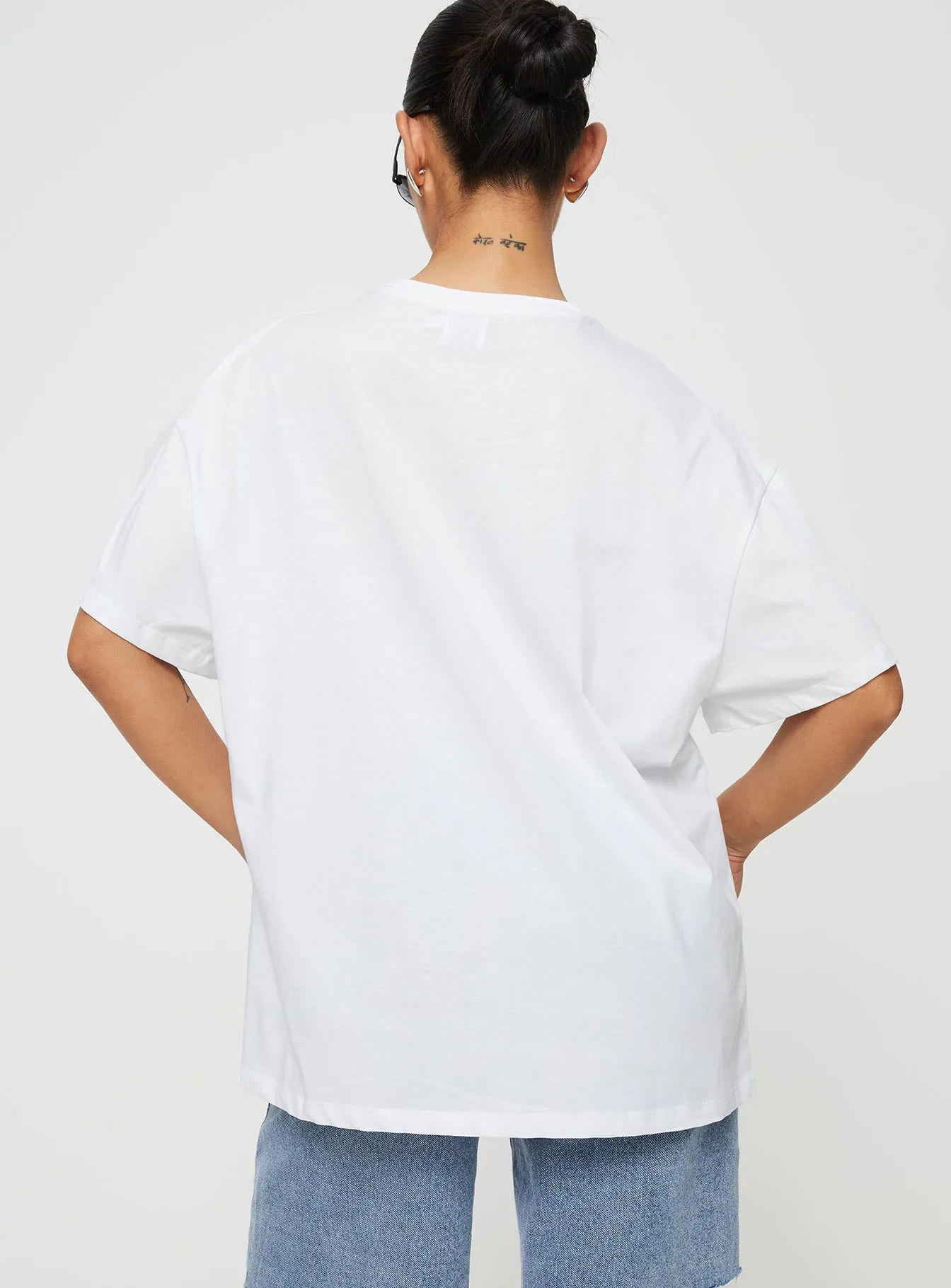 Future Oversize Tee White sold by Princess Polly product image thumbnail 5