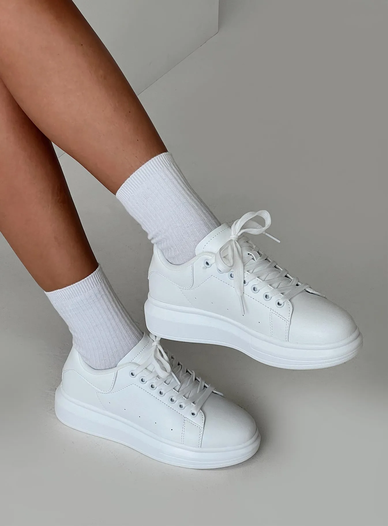 Adaline Sneakers White sold by Princess Polly