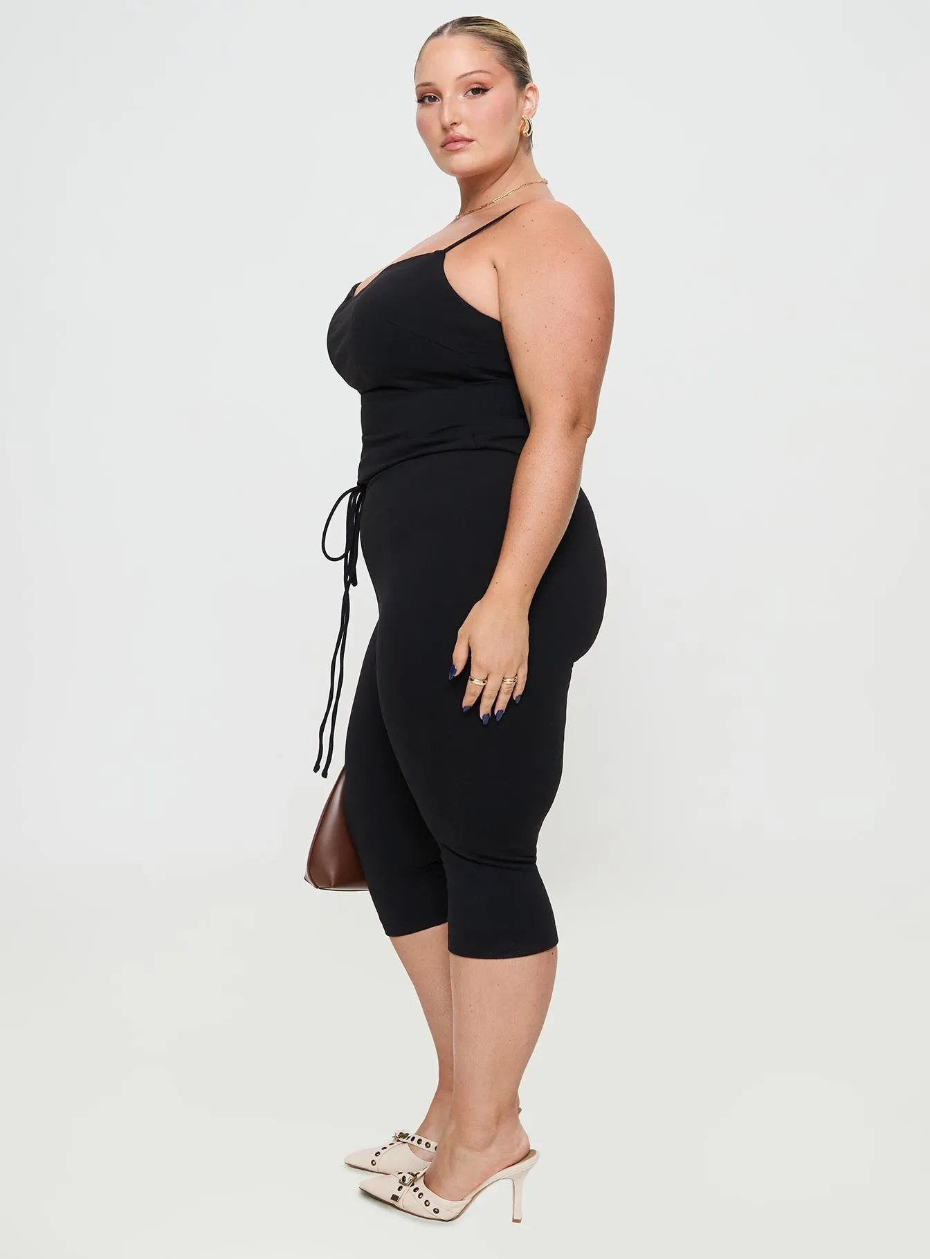 Gisella Pants Black Curve sold by Princess Polly product image thumbnail 4