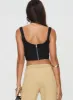 Bonney Corset Top Black sold by Princess Polly