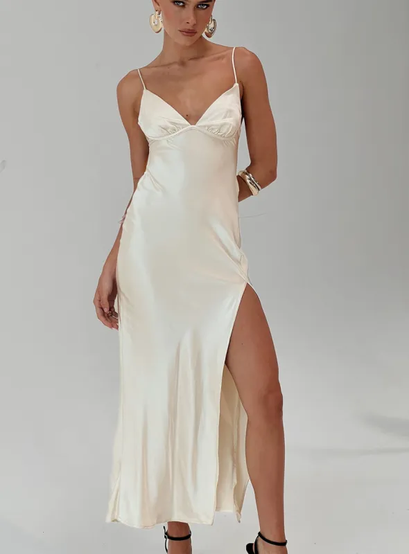 Vezelay Maxi Dress Champagne sold by Princess Polly