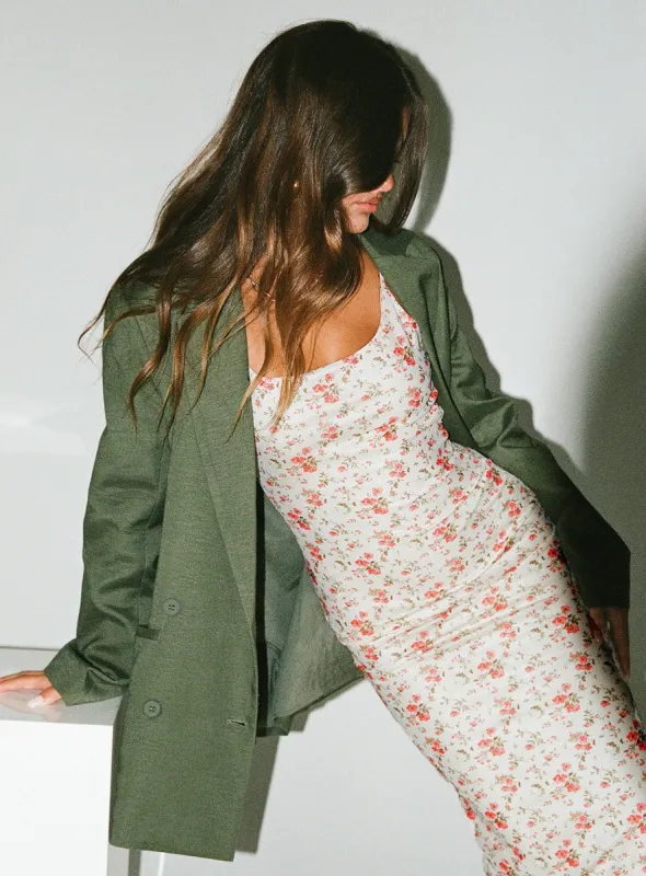 La Quinta Blazer Khaki sold by Princess Polly