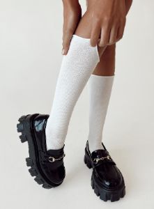Garnet Socks White sold by Princess Polly