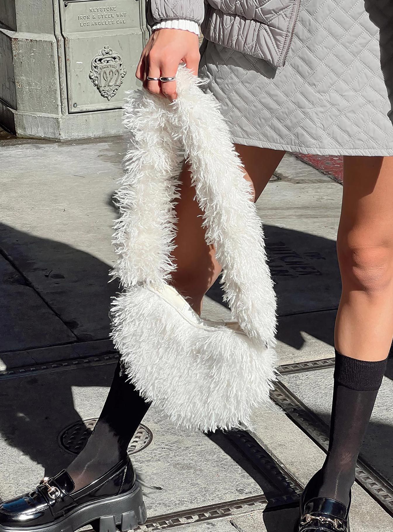 Dianella Crossbody Bag White sold by Princess Polly