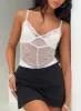 Verbena Bodysuit White sold by Princess Polly