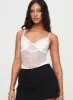 Verbena Bodysuit White sold by Princess Polly