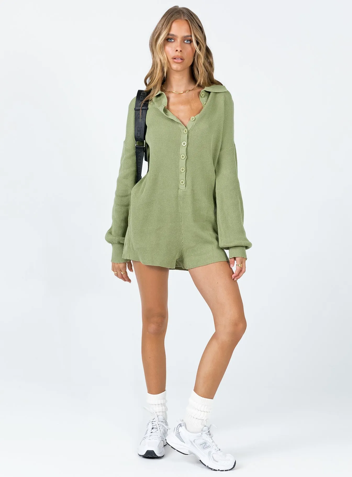 Sofie Romper Green sold by Princess Polly product image thumbnail 2