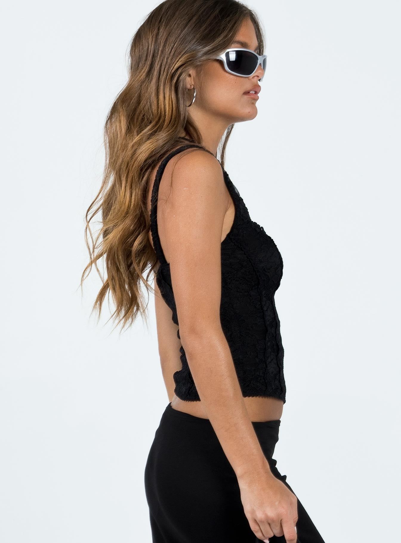 Lauder Top Black sold by Princess Polly product image thumbnail 4